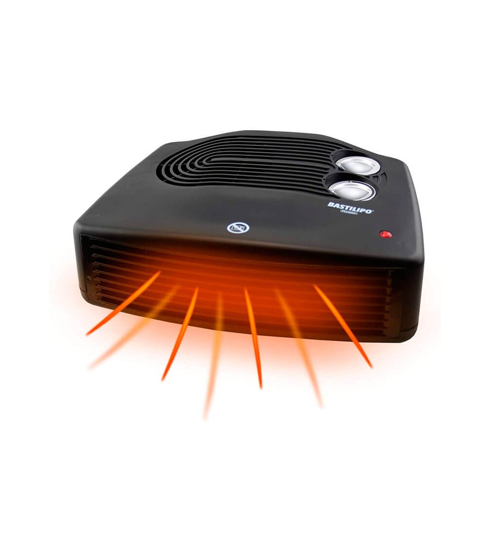 Termoventilador horizontal negro, 1000/2000W, THP-2000N (n) - Imagen 4