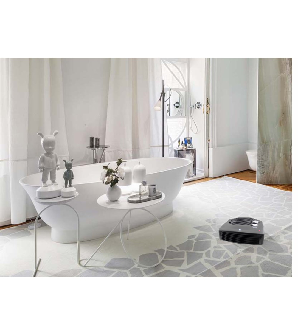 Termoventilador horizontal negro, 1000/2000W, THP-2000N (n) - Imagen 5