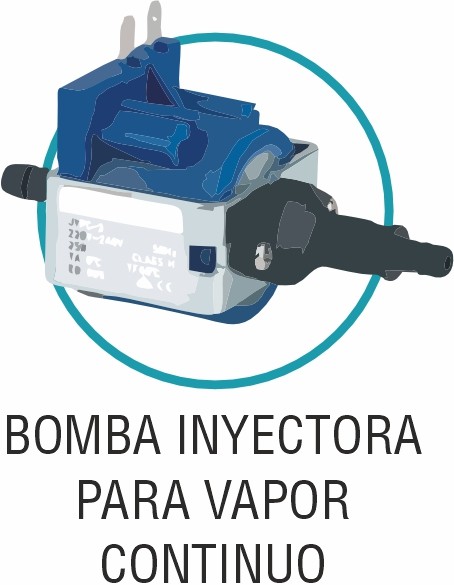 Centro de planchado compacto con bomba inyectora de vapor, 2200W, Riverside 2200 injection - Imagen 2