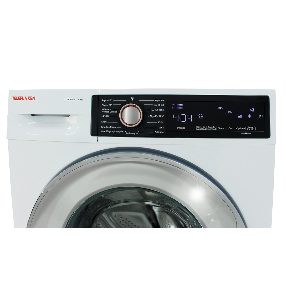 Lavadora Telefunken TLK007 7 Kg, 1000 RPM, clase D - Imagen 2