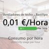 Ventilador de techo Bastilipo Mojacar Niquel Led - Imagen 5