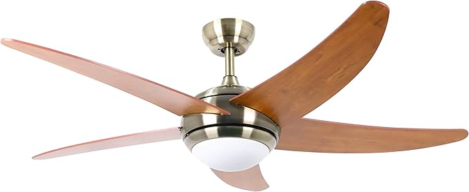 Ventilador de techo Bastilipo Malibu Niquel 3 Led