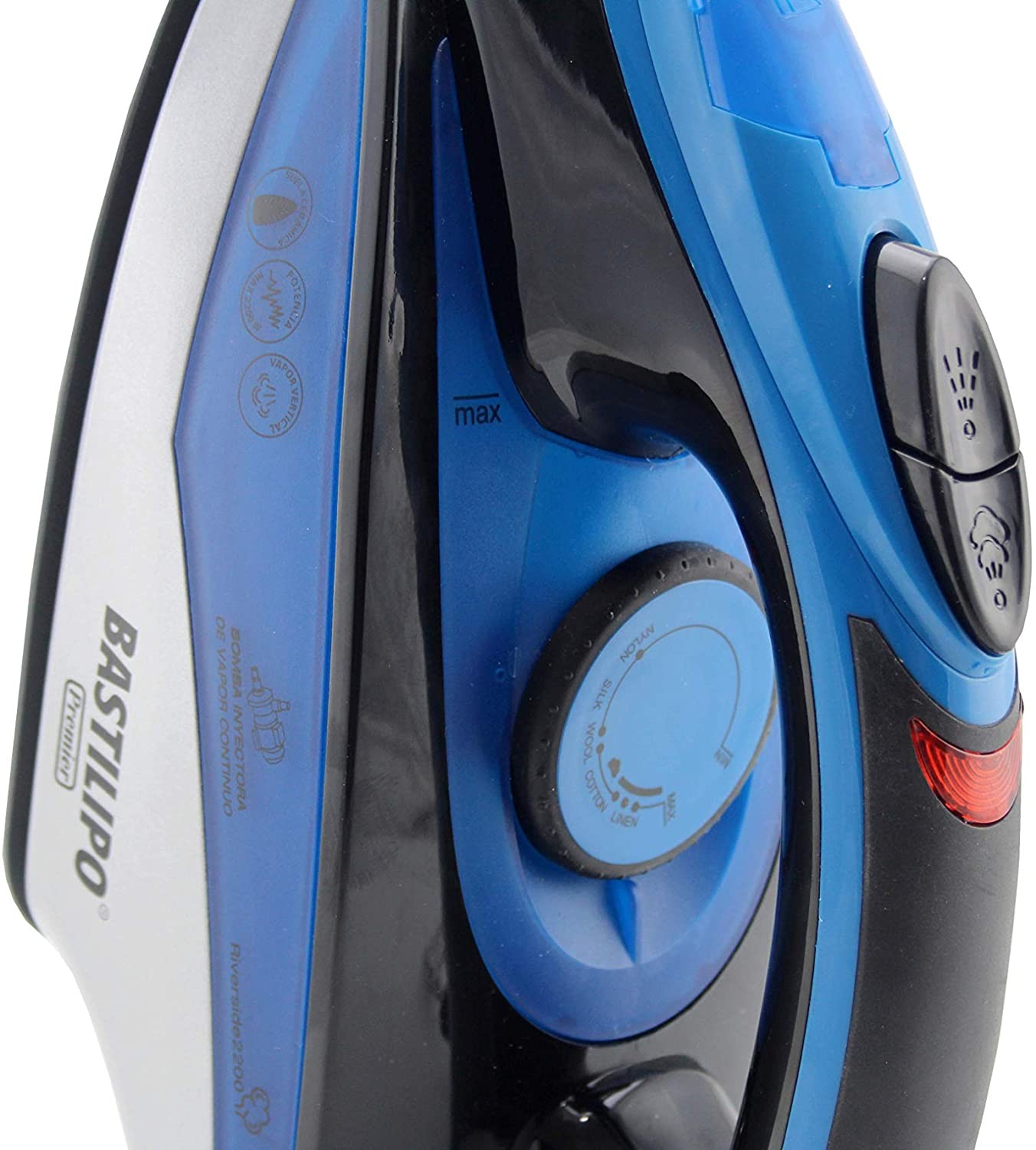 Centro de planchado compacto con bomba inyectora de vapor, 2200W, Riverside 2200 injection - Imagen 4