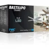 Ventilador de techo Bastilipo Bali Niquel Led - Imagen 5