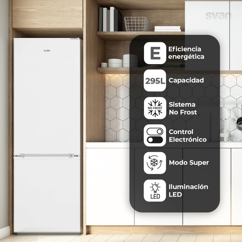 Frigorifico combi SVAN No Frost Modo Eco - Imagen 5