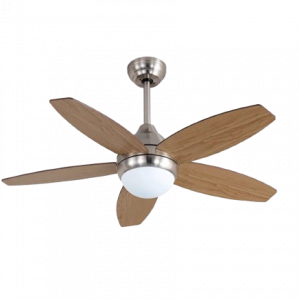 Ventilador de techo Bastilipo Bali Niquel Led