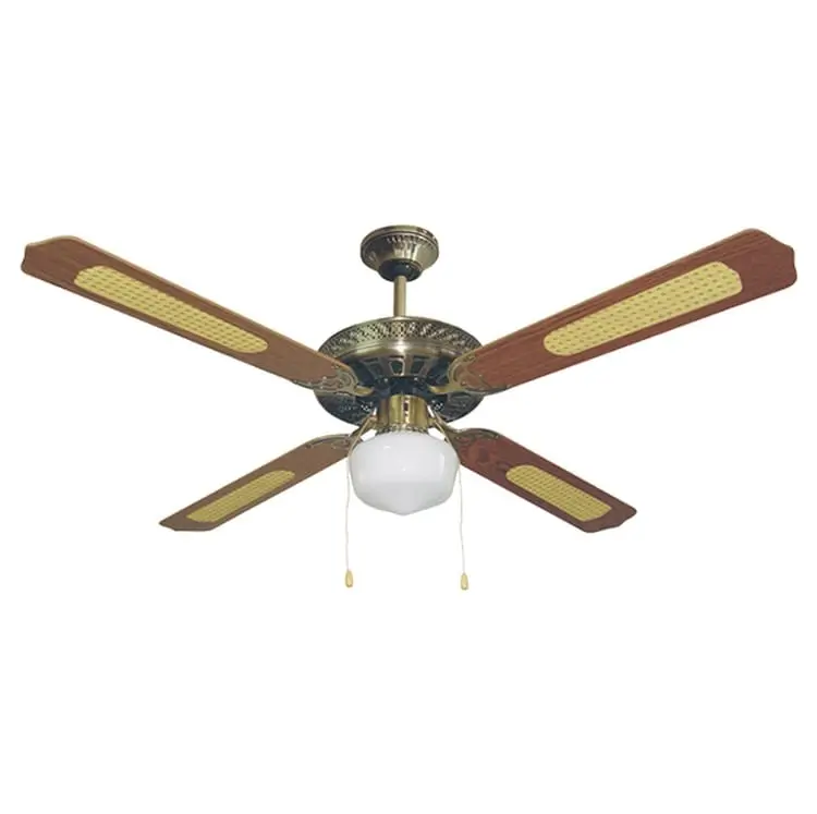 Ventilador de techo Bastilipo Malibu Niquel 3 Led - Imagen 2