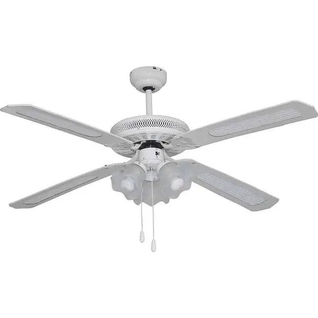 Ventilador de techo Bastilipo Malibu Niquel 3 Led - Imagen 4