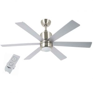 Ventilador de techo Bastilipo Monaco Niquel Led
