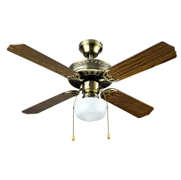 Ventilador de techo Bastilipo Malibu Cuero 3 Led - Imagen 3