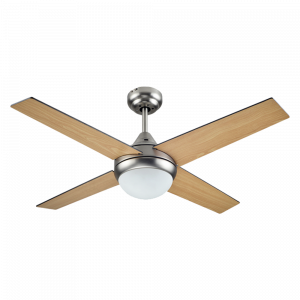 Ventilador de techo Bastilipo Mojacar Niquel Led