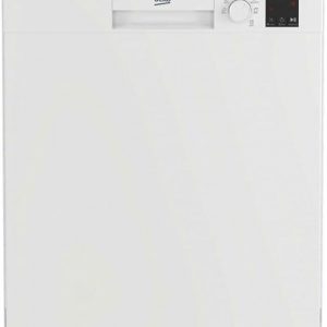 Lavavajillas 60 cm Beko DVN05320W, 5 Programas, 13 Cubiertos, Eficiencia E - Blanco