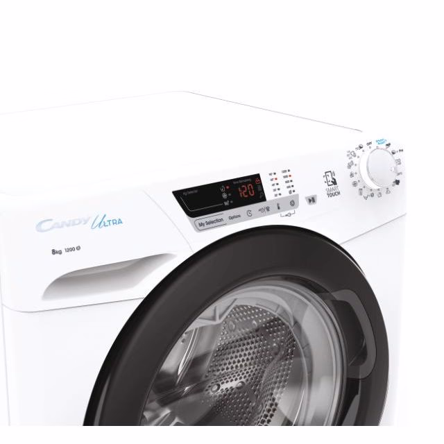 Lavadora 8 kg Candy B HCU1282DWB41S - Blanco - Imagen 3