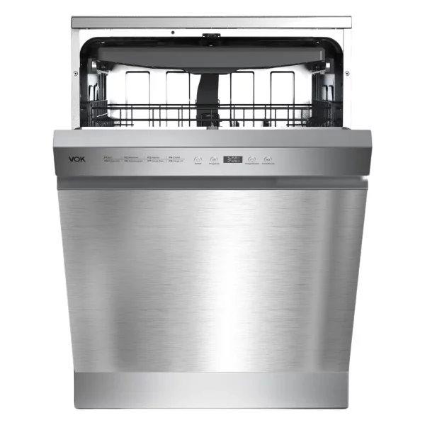 Lavavajillas VOK EVD-14FCSAD 60 cm, 14 cubiertos, Inox, Eficiencia Energética C - Imagen 3