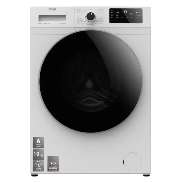 Lavadora VOK de 10Kg EVW-10BAWB13 blanco Eficiencia Energética A