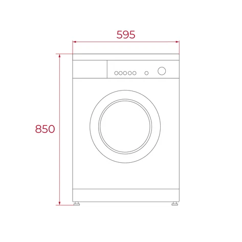 Lavadora TEKA WMK 40740 con Motor Inverter, 15 programas y capacidad de lavado de 7 kg - Imagen 3