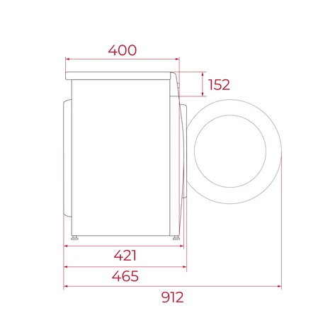 Lavadora TEKA WMK 40740 con Motor Inverter, 15 programas y capacidad de lavado de 7 kg - Imagen 4