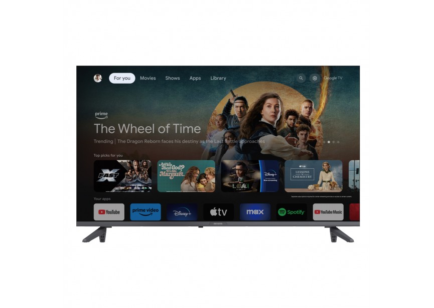 Televisor LED 43″ Aiwa 43GO70804UHD, UHD 4K, Google Smart TV