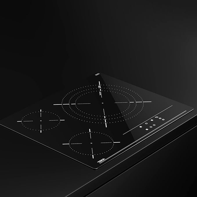 Placa vitrocerámica TEKA TZ 6320 con 3 zonas de cocción zona grande de 27cm 5600 W - Imagen 4