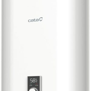 Termo Eléctrico slim Cata CTRS-50-REV Blanco de 46 Litros y Potencia 2000W