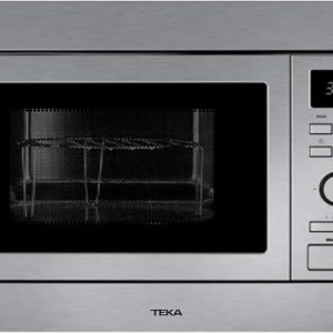 Microondas - Teka MWE202 FI, Integrable, Con grill, 800 W, 5 niveles de potencia, 20 l, Plata