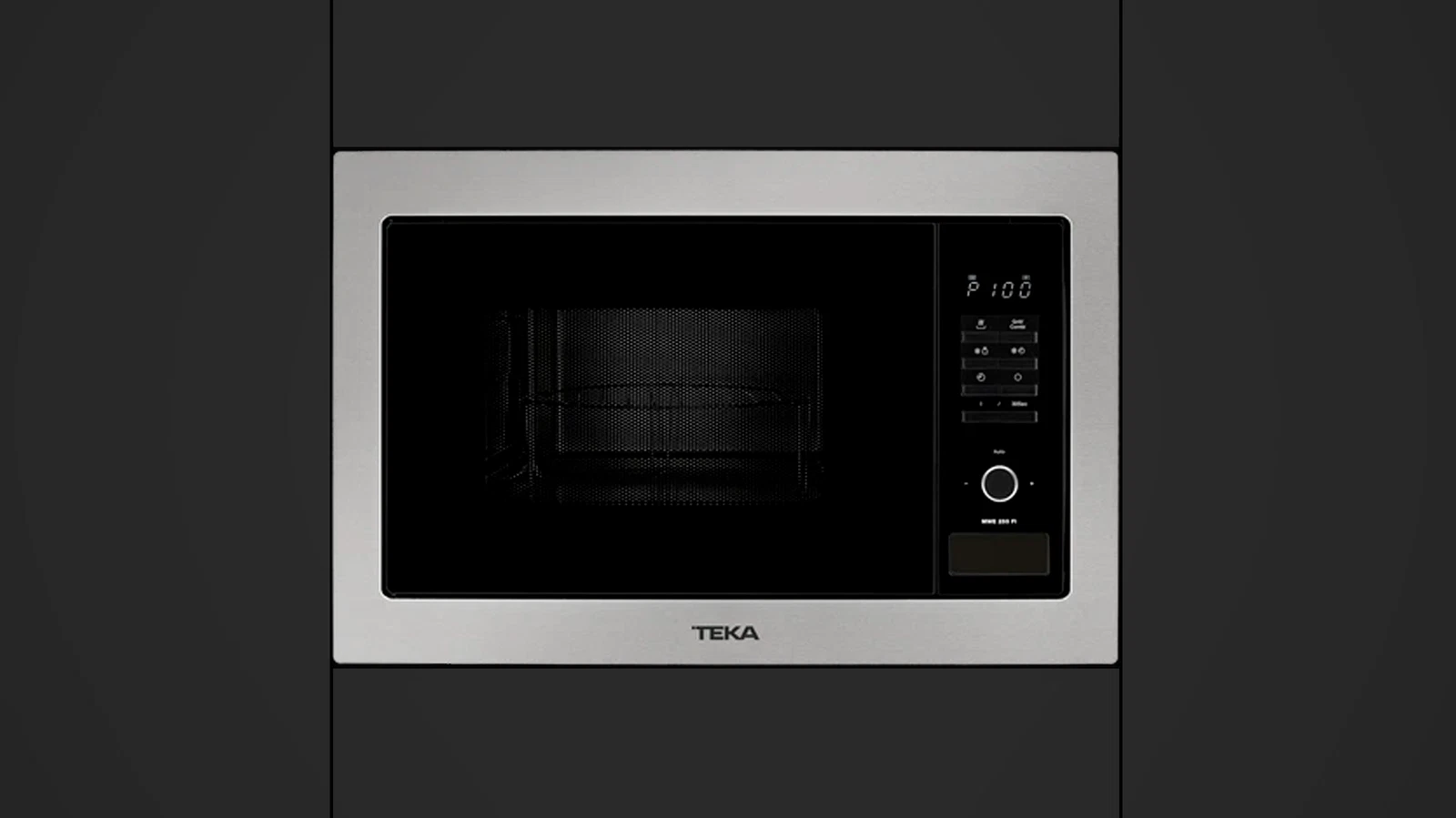 Microondas integrable - Teka 40581125 MWE 255 FI Capacidad 25L, Potencia 900W, Cristal Negro - Imagen 4