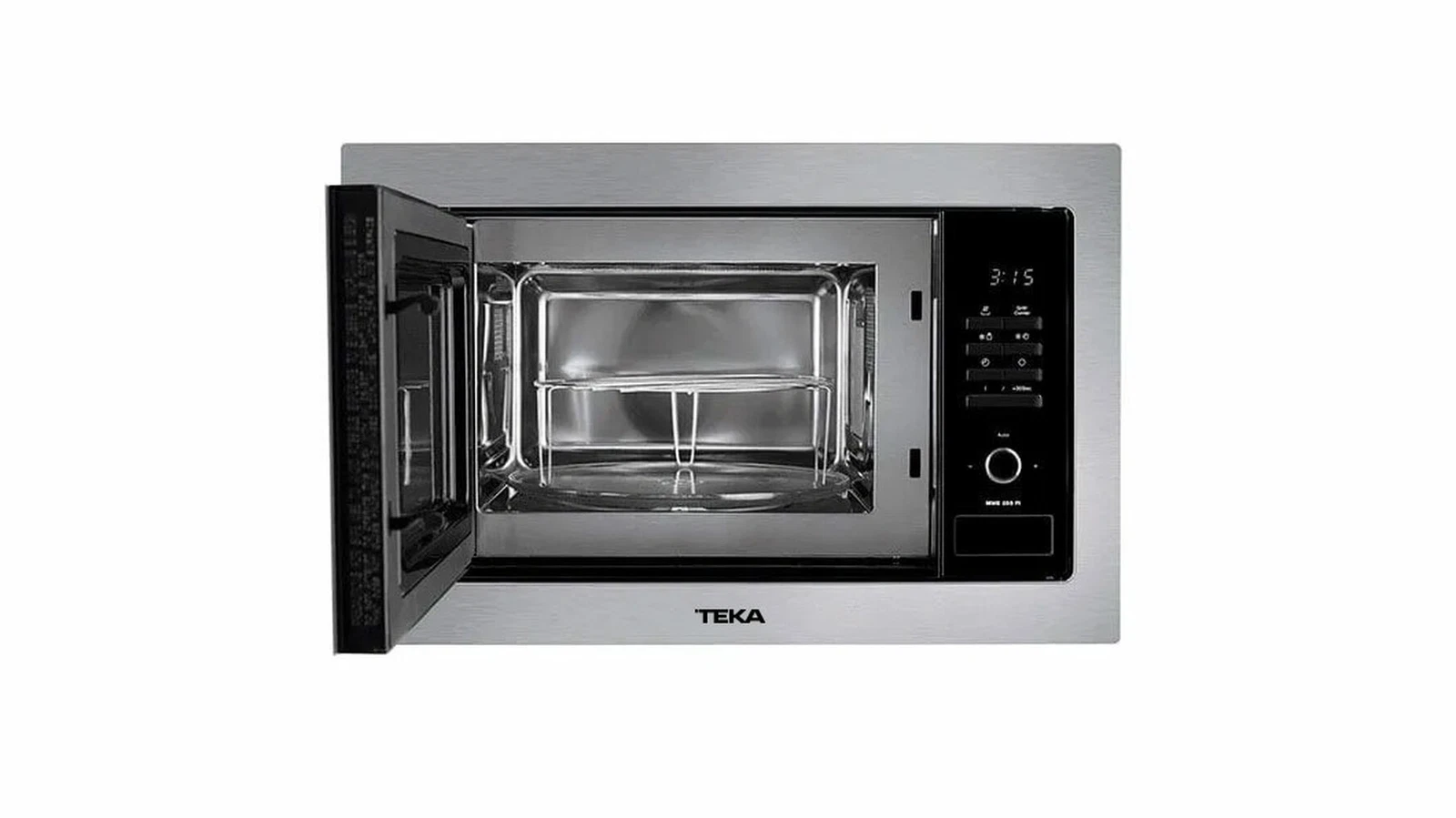 Microondas integrable - Teka 40581125 MWE 255 FI Capacidad 25L, Potencia 900W, Cristal Negro - Imagen 2