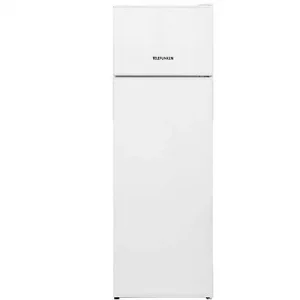 Frigorífico dos puertas - TELEFUNKEN TLKF65W, Altura 161 cm, Blanco