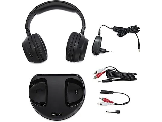 Auriculares Inalámbricos Aiwa WHF-880 Negro - Imagen 6