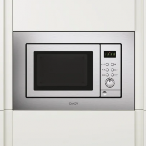Microondas integrable - CANDY MIC 201 EX, 1 kW, 8 potencia, 20 l, Inox
