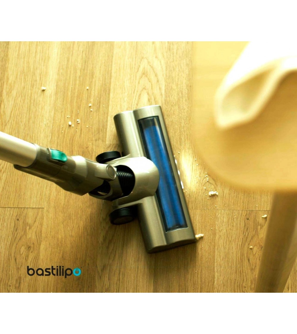 Aspirador escoba de batería,120W, filtro HEPA12, 8KPa, Bolero Thunderbird 22.2V - Imagen 4