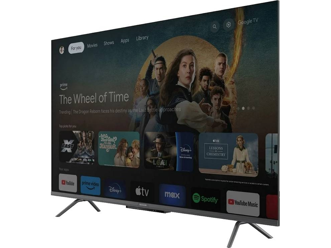 Televisor LED 55" Aiwa 55GO70804UHD, UHD 4K, Google Smart TV - Imagen 2