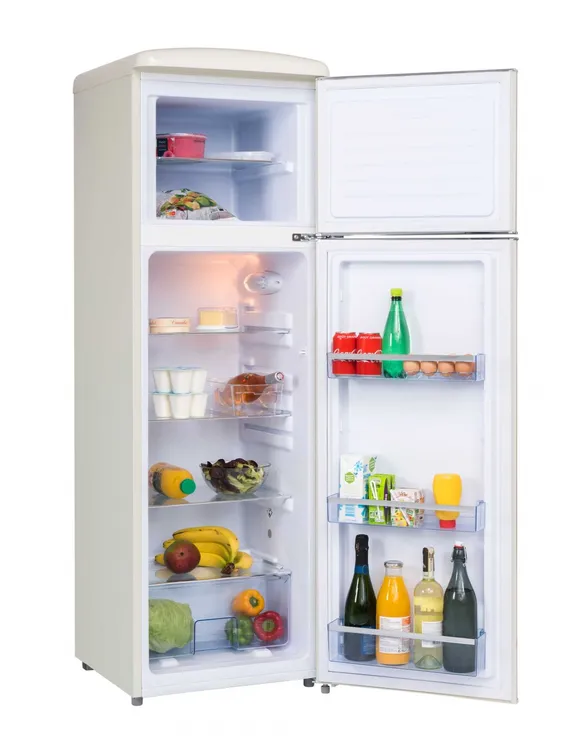 Frigorífico 2 puertas Frigelux Retro color crema - Imagen 3