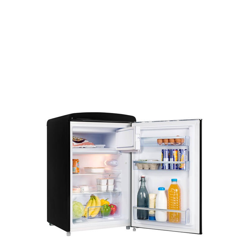 Frigorífico de sobremesa Retro Vintage negro 108L - Imagen 5