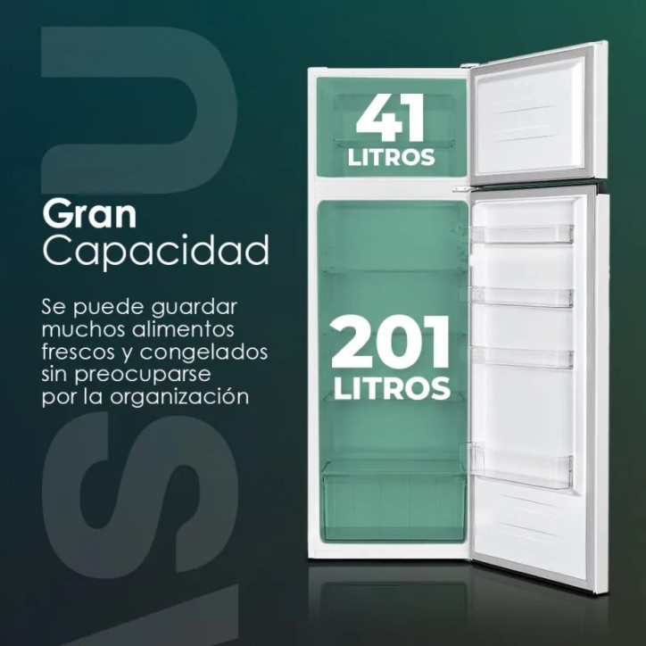 Frigorífico Svan SF165500F F 161cm 55cm 54cm Blanco - Imagen 3