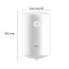 Termo HTW-TV-30ESSECO - Termo Eléctrico 30 Litros 1500W Instalación Vertical Clase B Blanco - Imagen 3