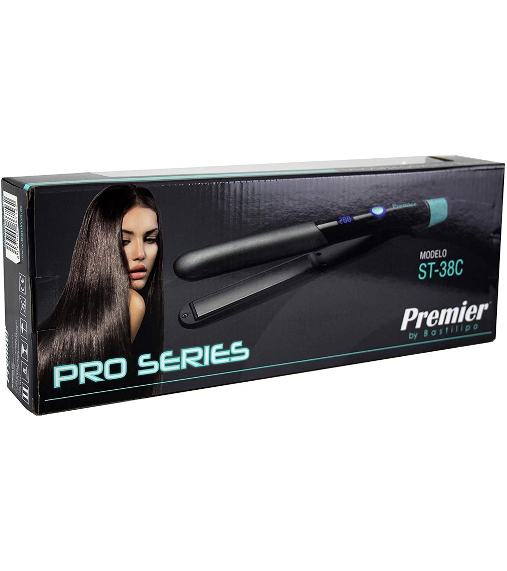Alisador para el cabello, Premier Pro series, 38W, placas de grafito, control digital, ST-38C - Imagen 3