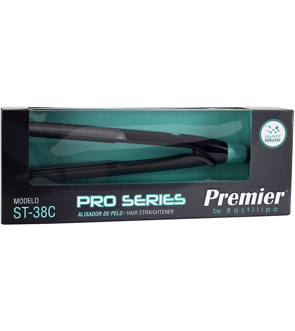 Alisador para el cabello, Premier Pro series, 38W, placas de grafito, control digital, ST-38C - Imagen 4