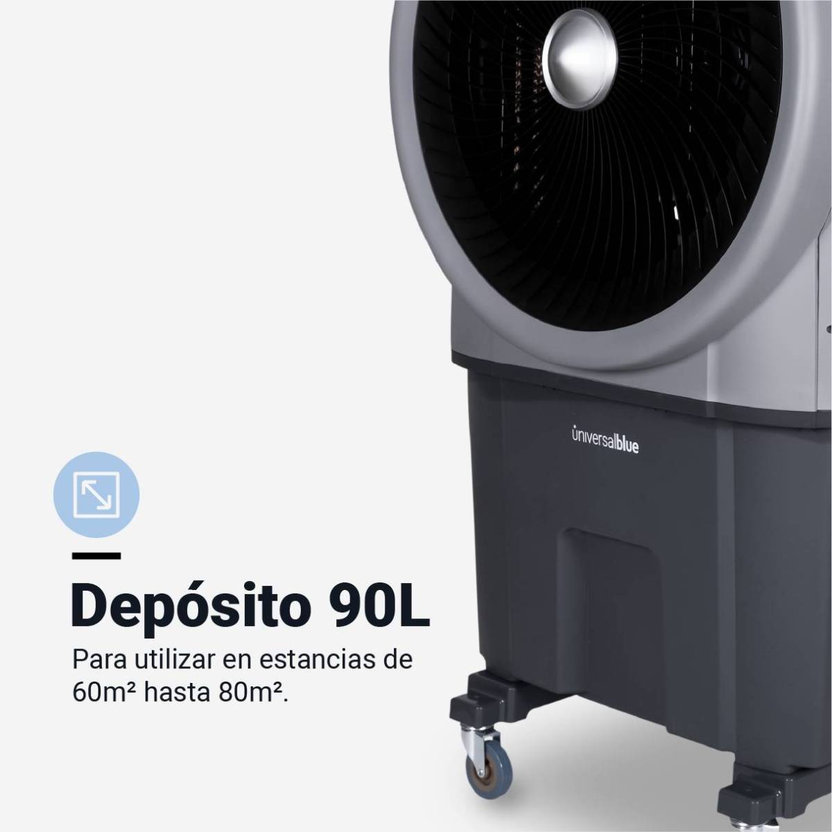 TULUM 7090 Climatizador 90L Modo Frío y Evaporación - Imagen 4