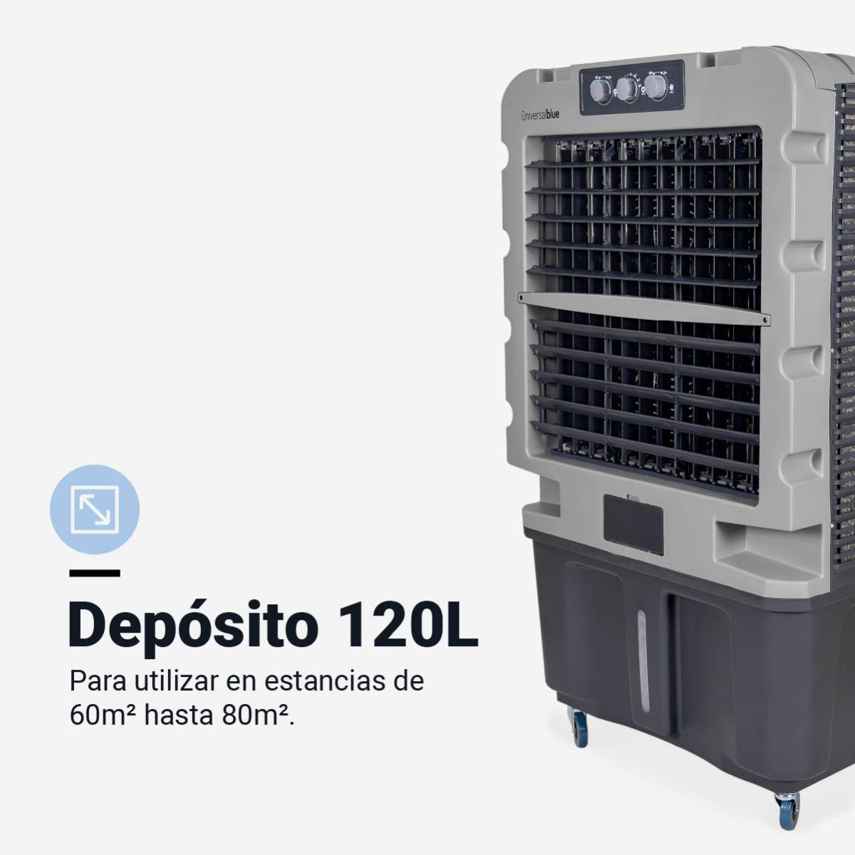 TULUM 7120 Climatizador 120L Modo Frío y Evaporación - Imagen 4