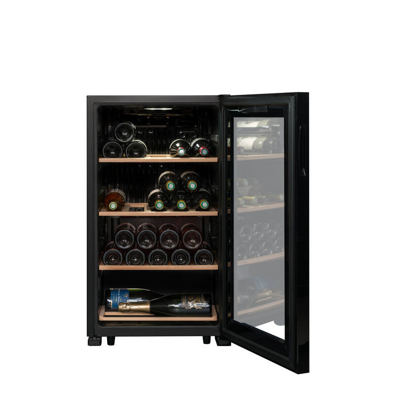 Vinoteca libre instalación - LA SOMMELIERE LS36BLACK, 36 botellas, negro - Imagen 2