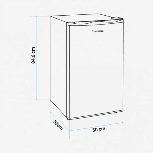 Congelador Bajo Encimera 73L E Blanco GLACE 7015W - Imagen 4