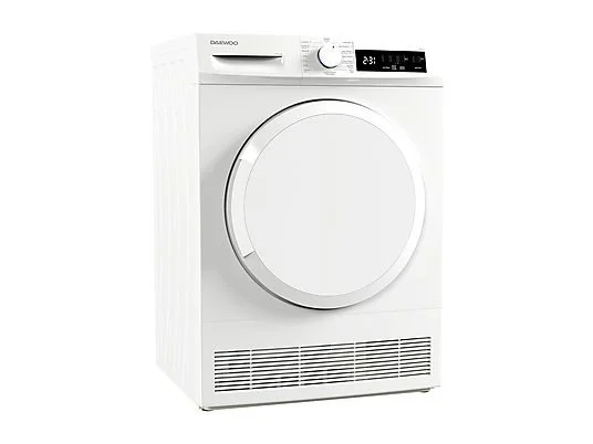 Secadora de condensación - DAEWOO T8CT1W1ES, Eléctrico, 8 kg, 15 programas, Blanco - Imagen 2