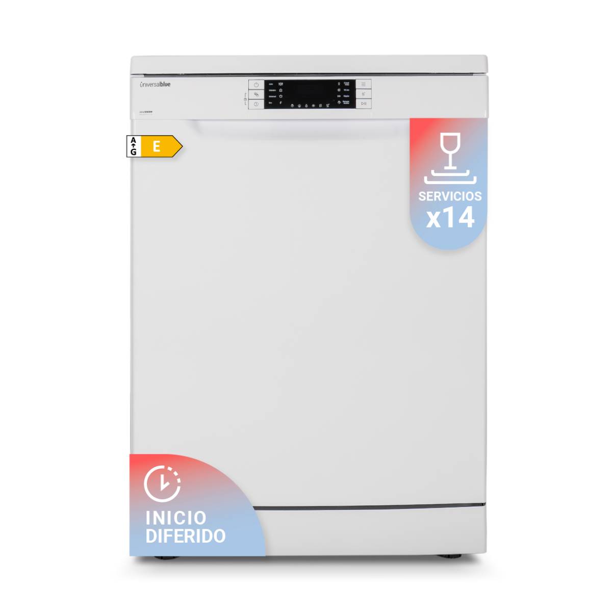 Lavavajillas JAVA 6060DW Digital Libre Instalación 60 cm - Imagen 2