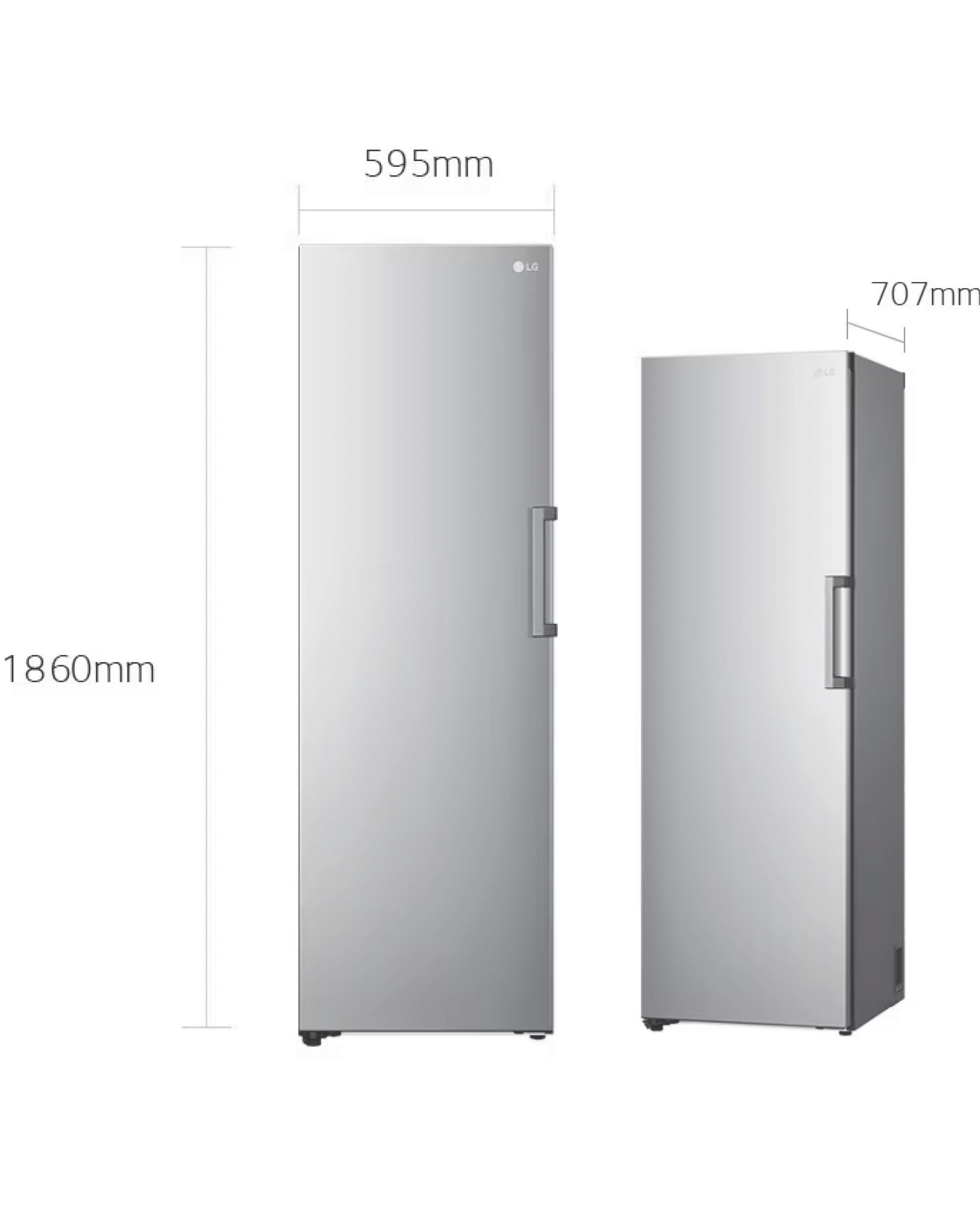 CONGELADOR VERTICAL L.G.GFT41PZGSZ - Imagen 4