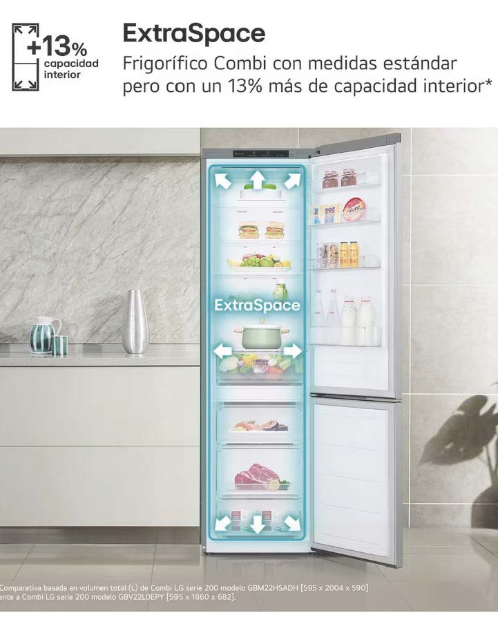 COMBI L.G. GBV22L0EPYS - Imagen 3