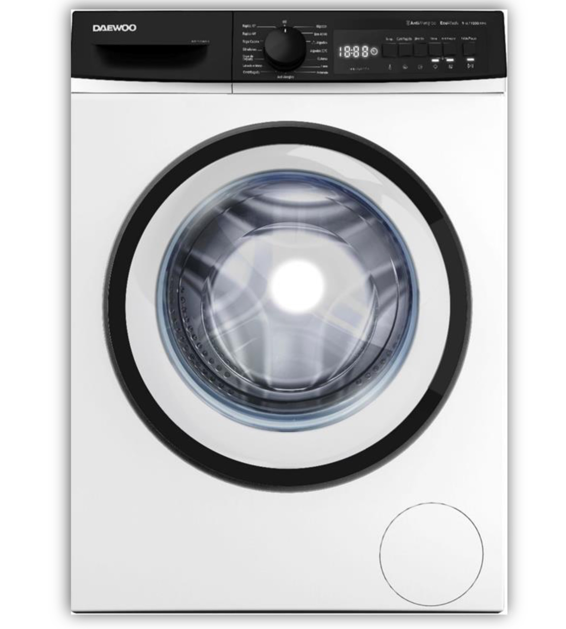 LAVADORA DAEWOO WMFC8514W0AES 8/KG 1400/RPM
