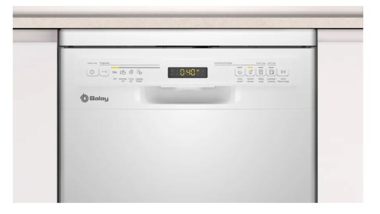 LAVAVAJILLAS BALAY 3VN4030BA – 45 cm, 10 servicios, Clase E - Imagen 3