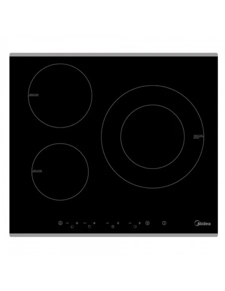 VITROCERAMICA DIGITAL MIDEA MC-IT7116B1-A 3/INDUCCION 7100/WATIOS (1 X 29CM)