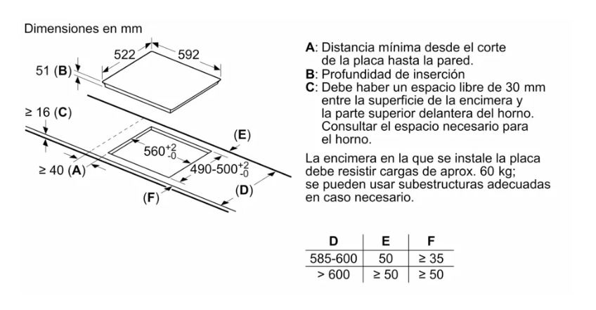 PLACA INDUCCIÓN BALAY 3EB865FR 60 cm, 3 zonas - Imagen 2